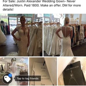 Justin Alexander Wedding Gown